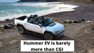 GMC Hummer EV is barely more than CGI