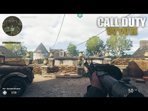 Call of Duty: WWII Multiplayer Beta Weekend 2 Gameplay - NEW LVL CAP, THOMPSON, PS4 BETA CODE