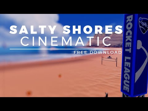 Salty Shores Rocket League Map Cinematic FREE Download! (No Audio)