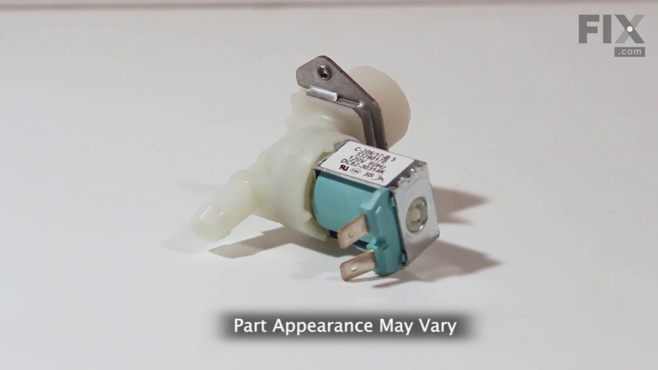 Replacing your Water Inlet Valve Replacing your Water Inlet Valve