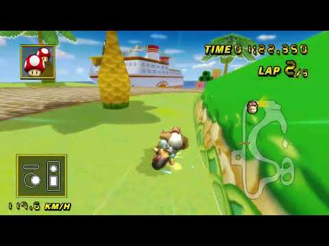 [MKW] GCN Peach Beach (no Glitch) Flap - 22.296 (WR)