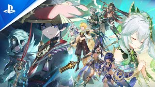 Genshin Impact - Bande-annonce de la version 3.1 « Le roi Deshret et les trois mages » | PS4, PS5