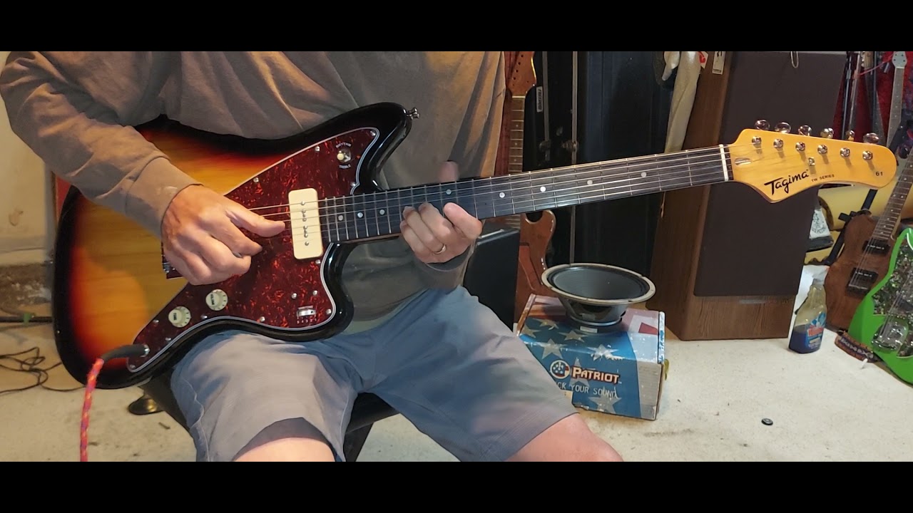 SOLD Tagima TW 61 Jazzmaster 2 P90's nice axe