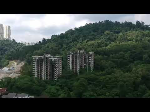 Drone flight to highland tower