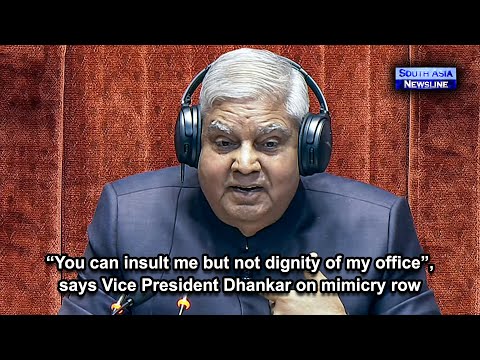 “You can insult me but not dignity of my office”, says Vice President Dhankar on mimicry row