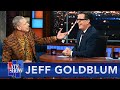 Stephen Colbert And Jeff Goldblum Try On Each Others Glasses