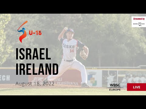 25 U-18 Baseball European Championship - Israel VS Ireland