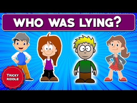 Can You Spot the Liar? A Tricky Riddle to Test Your Perception! Video