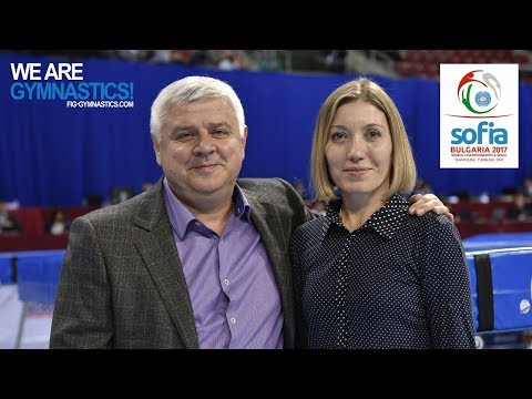 Meeting with the Ambassadors - A.Moskalenko & I.Karavaeva - 2017 Trampoline Worlds