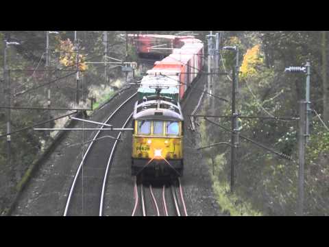 86628/86610 4M01 Coatbridge - Crewe liner, Sat. 1st November 2014