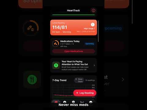PressureLog: BP & Med Tracker video thumbnail