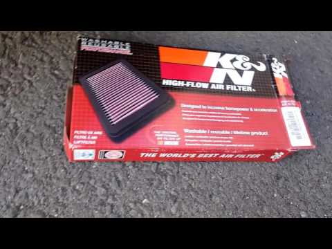 Nissan Almera n16 1.5L - Install K&N panel filter