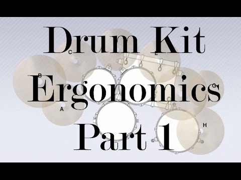 Drum Kit Ergonomics Explained Pt 1 - Weckl, Colaiuta, Gadd