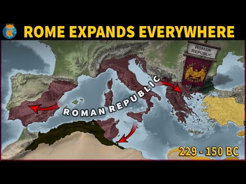 How did Rome Expand into Greece and Hispania? - History of the Roman Empire - Part 5