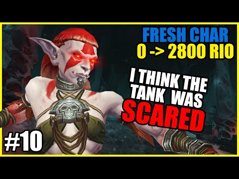 0 to 2800 RIO | Enh Shaman E10 - I Think the Tank was SCARED