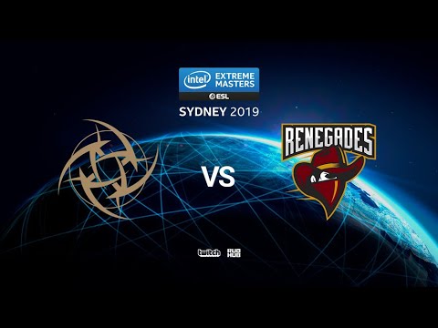 NiP vs Renegades - IEM SYDNEY 2019 - map1 - de_nuke [ceh9 & SSW]