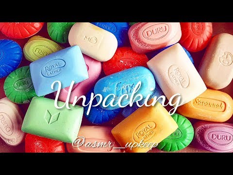 Unpacking of soap. SOAP OPENING HAUL. ASMR. Satisfying video, no talking. АСМР распаковка мыла.