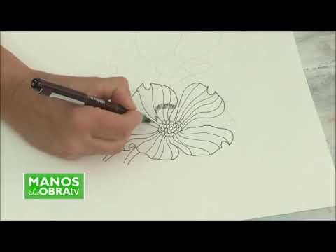 ManosalaObraTv 2018  Programa 68   Pintar Flores