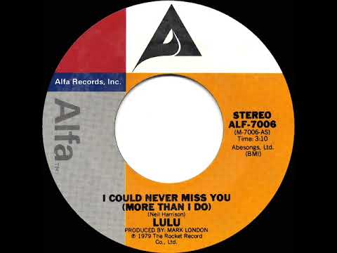 1981 HITS ARCHIVE: I Could Never Miss You (More Than I Do) - Lulu (stereo 45)