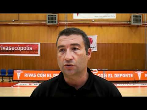 Miguel Méndez tras el Rivas Ecópolis - Asefa Estudiantes