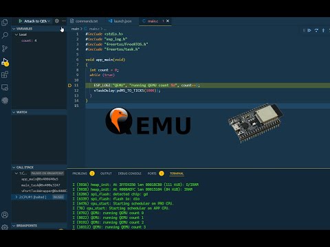 ESP32 Emulation with QEMU