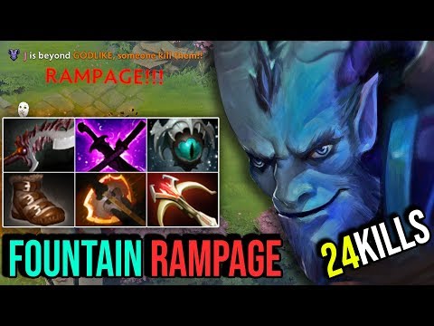 Top 1 Riki Spammer With 4,025 Matches - EPIC RAMPAGE IN FOUNTAIN 24Kills By Chosen Dota 2 HIghlight