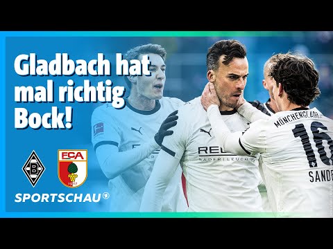 Borussia Mönchengladbach - FC Augsburg Highlights Bundesliga, 16. Spieltag | Sportschau Fußball