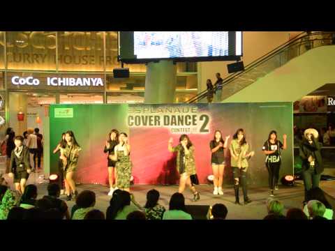 Twenty-One cover 2NE1 - Intro + Crush + I Am The Best @ Esplanade Stage 2 (audition) 150614