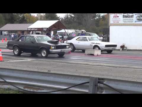 Thumbnail for 6 Cylinder Camaro Drag Car VS Small Block Chevy Malibu 1/8 Mile by Car