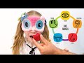 Dad Teaches Nastya 5 Human Senses