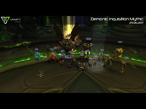 Vanity vs. Mythic Demonic Inquisition | Blood DK PoV | DE-Mal'ganis
