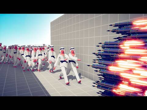 100x TAEKWONDO vs EVERY GOD - TABS | Totally Accurate Battle Simulator 2023