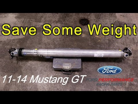 2013 Mustang GT Aluminum Driveshaft Install