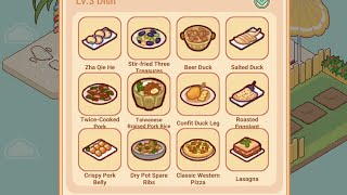 My Leisure Time - Lv.3 Menu Guide