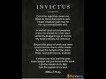 INVICTUS Poem Explanation By William Ernest Henley