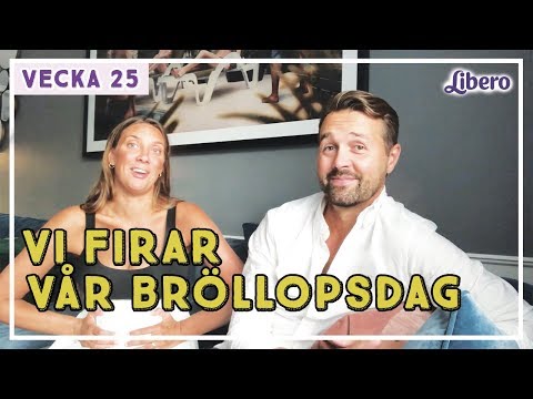 Bröllopsdagen - Isabelle & Markus vecka 25