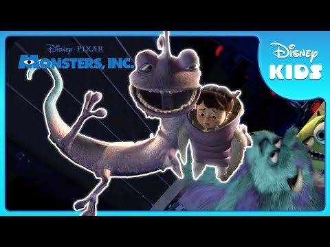 Sulley's Epic Door Chase | Monsters, Inc. | Disney Kids