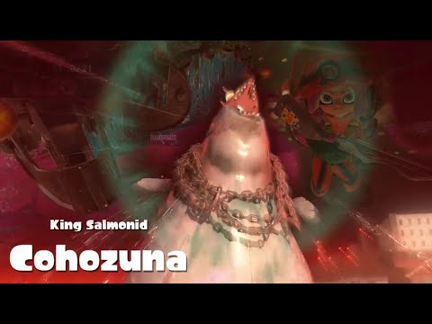 Splatoon 3 - Salmon Run - Cohozuna destroyed us again - Full round