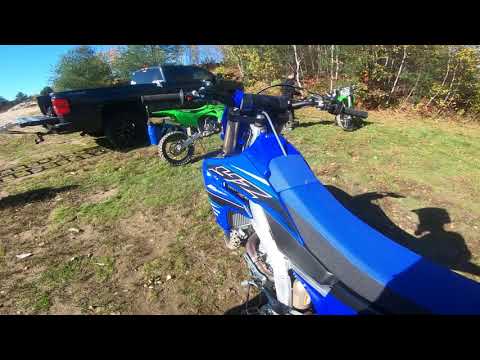 Brand NEW 2021 YZ250F FIRST RIDE (RAW GOPRO)