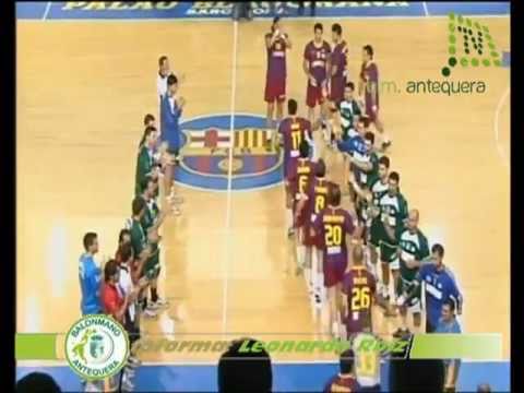 Resumen del último partido de la temporada 10/11: F.C. Barcelona - BM. Antequera
