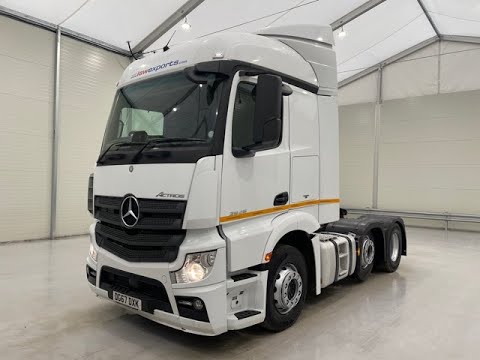 DG67 DXK - Mercedes Actros 2545 6x2 Midlift Tractor Unit | Law Truck Centre UK