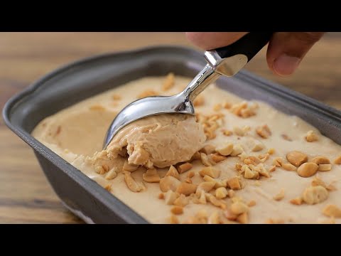Homemade Peanut Butter Ice Cream Recipe
