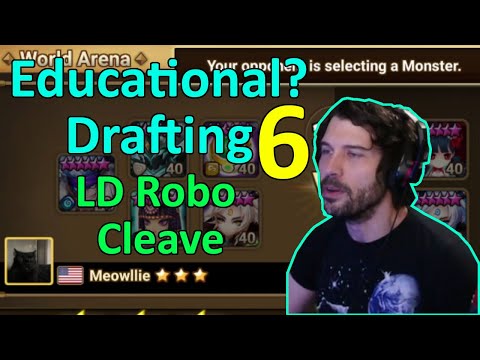Educational? RTA #6 - LD Robo Cleave w/ Craig, Moore, Nepthys, Robos (Summoners War)