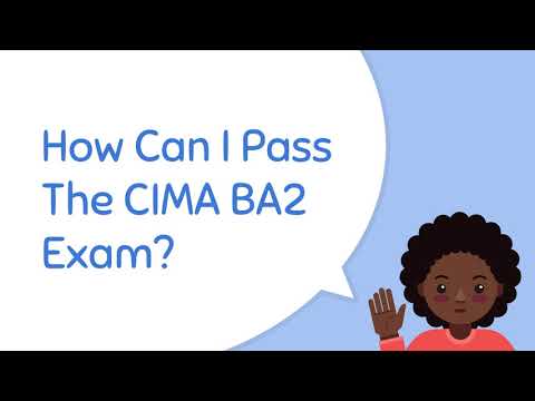 CIMA BA2 Exam Questions