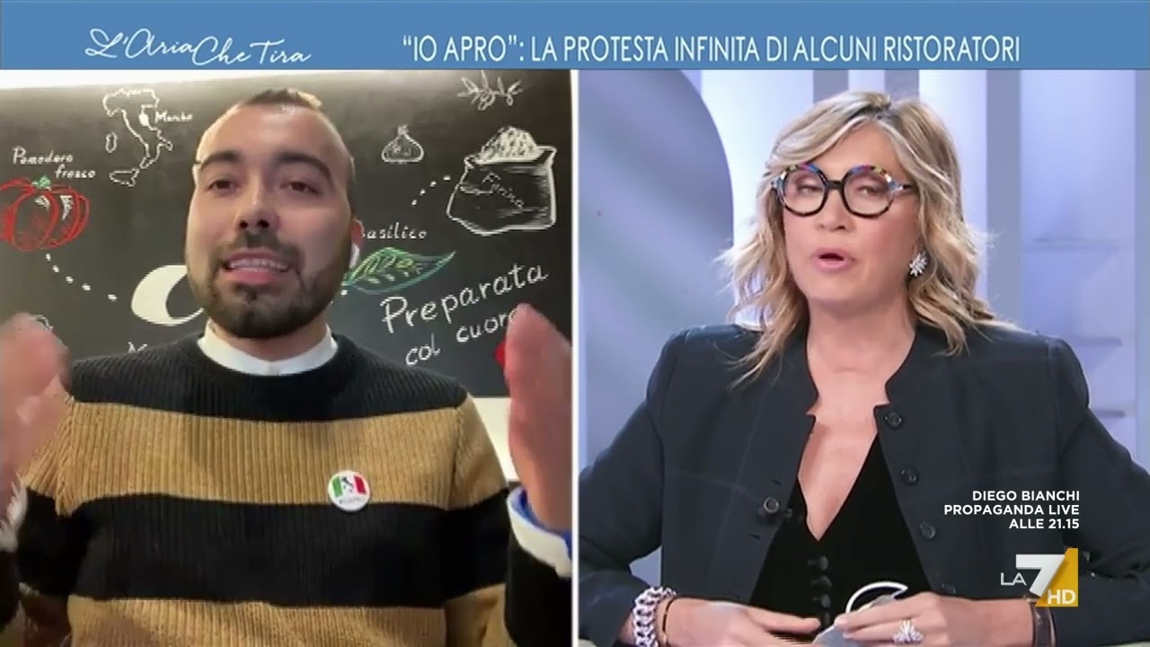 Umberto Carriera (Io Apro): "Il green pass fa schifo, vergogna italiana, non siamo in emergenza ...