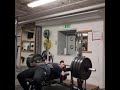 new record bench press with close grip 160kg 5 reps 5 sets