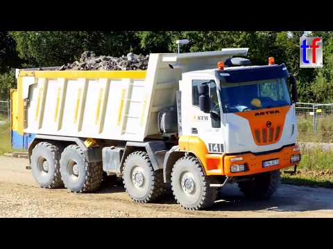 **MEGA** ASTRA HD9 88.48 4a Dump Truck / Kipper, Holzmaden, 23.08.2017.