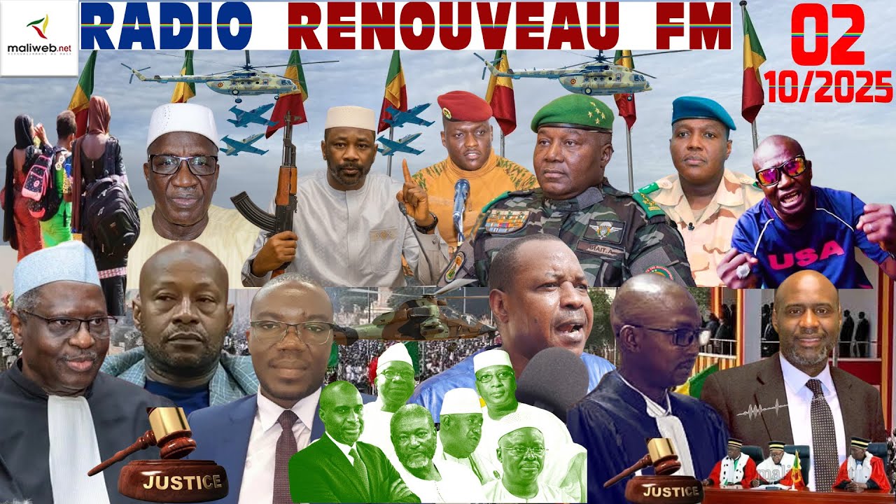 La Revue de Presse de la RADIO RENOUVEAU FM du 02 Octobre 2025