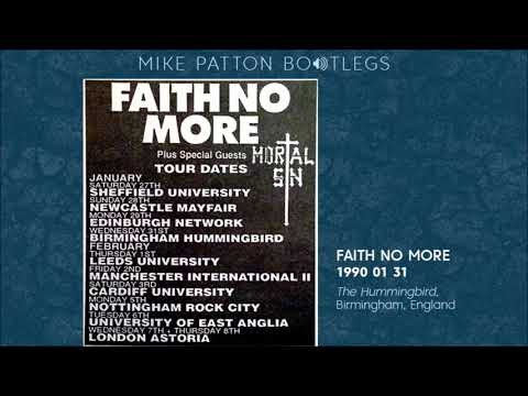 1990/01/31 Faith No More - The Hummingbird, Birmingham, England