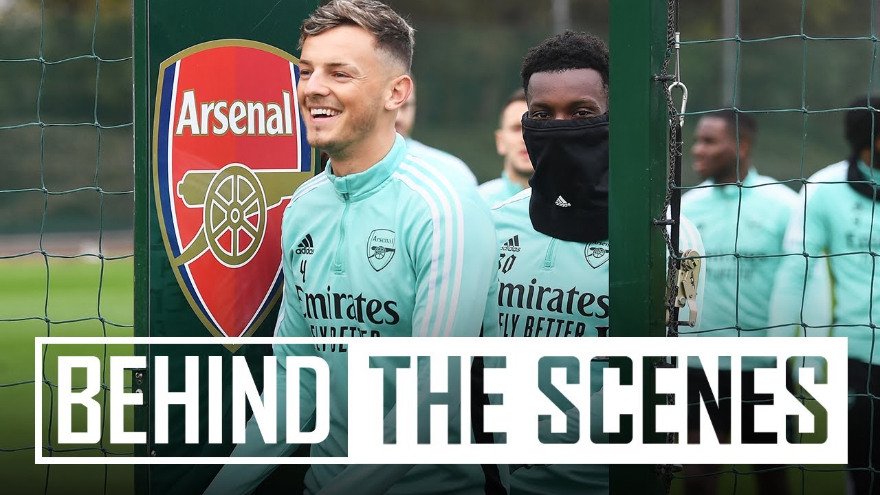 Fast pressing games, rondos & a mini-match | Behind the scenes at Arsenal training centre